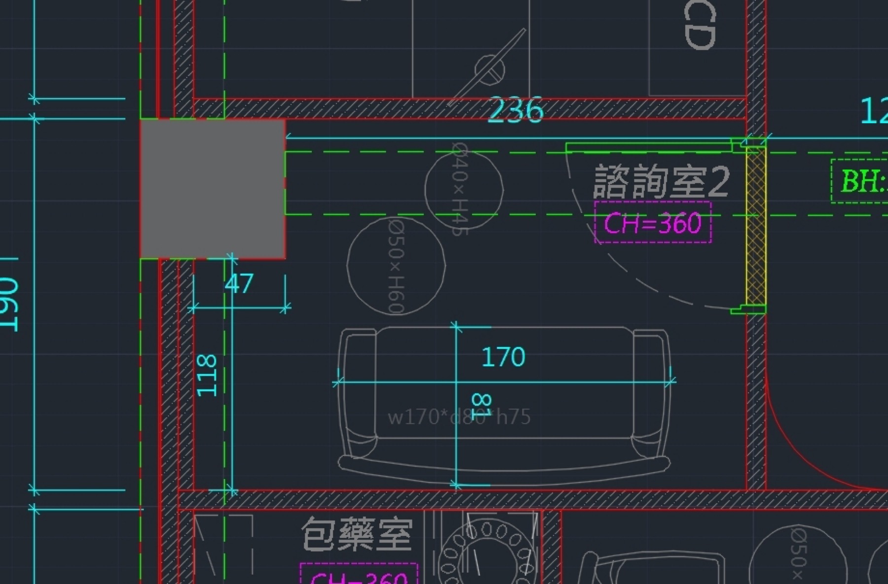 新莊西醫空間配置圖